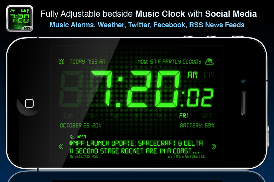 Alarm Clock HD iPhone Alarm Clock HD iPhone